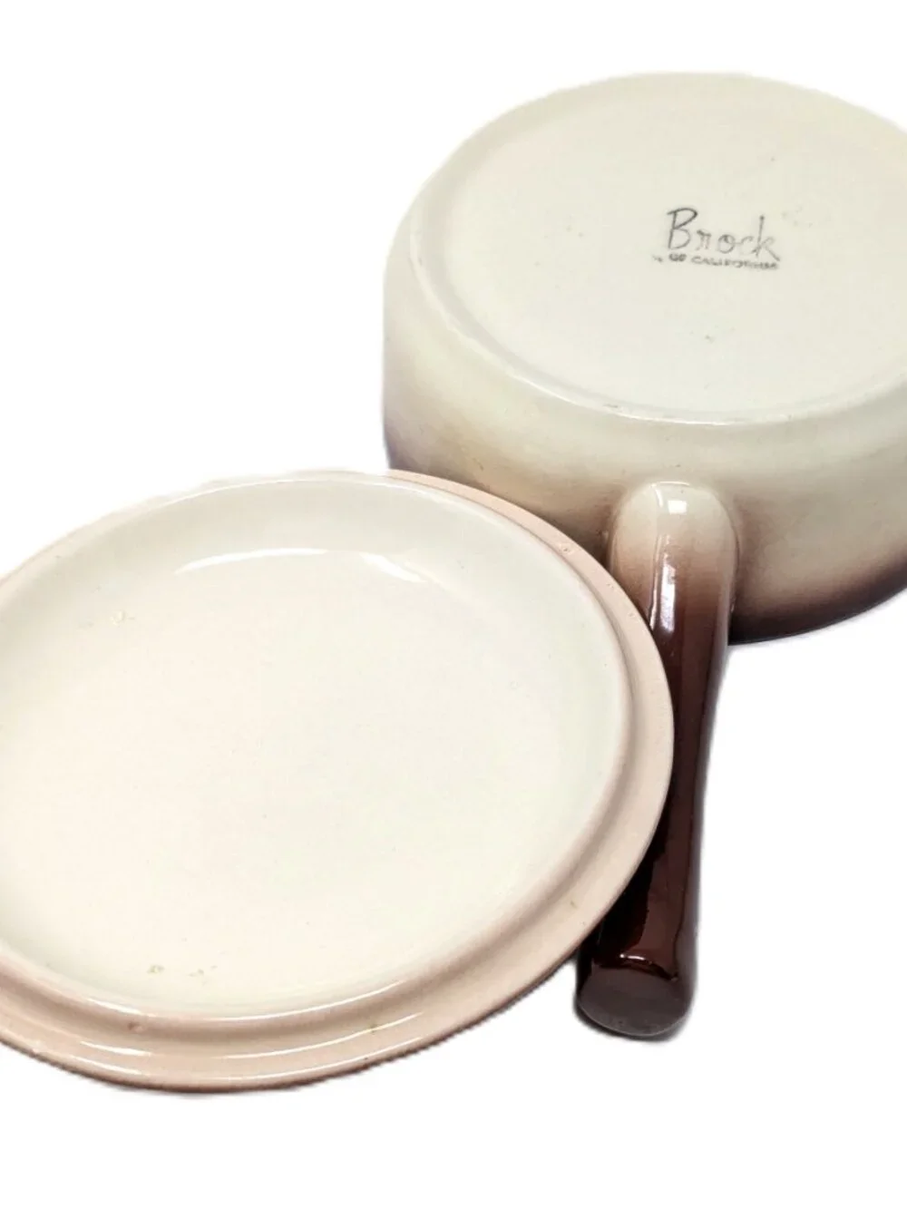Brock of California Chanticleer Rooster Casserole sauce Pot 5